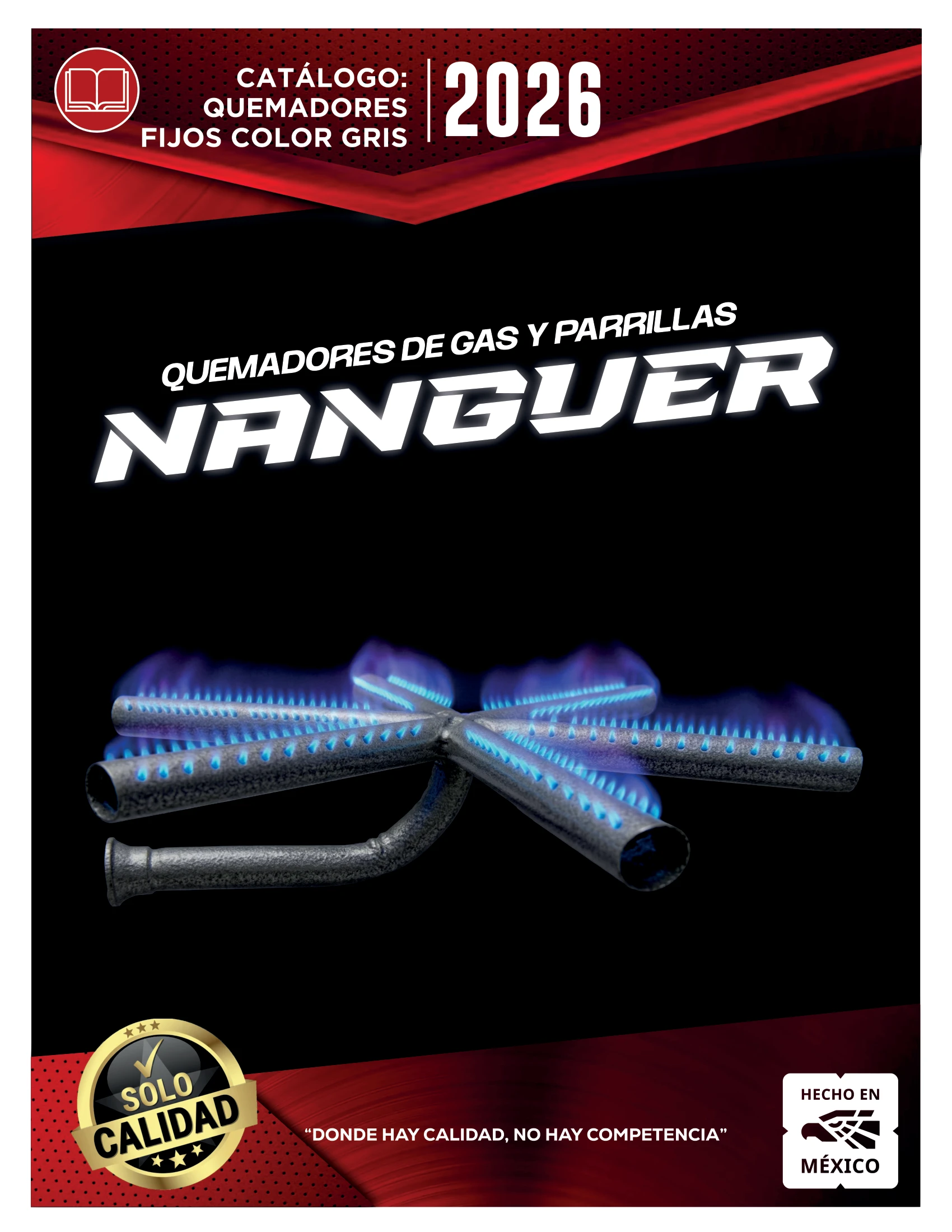 Catálogo Quemadores Fijos Gris
